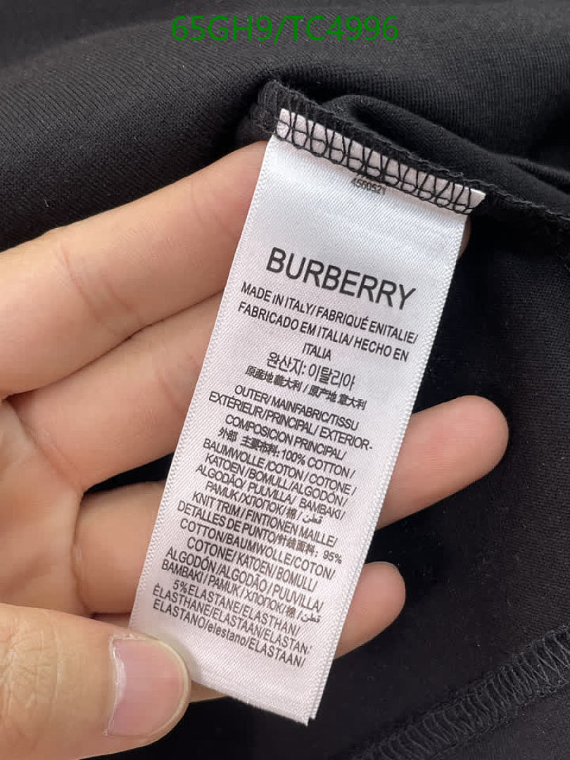 Burberry-Clothing Code: TC4996 $: 65USD