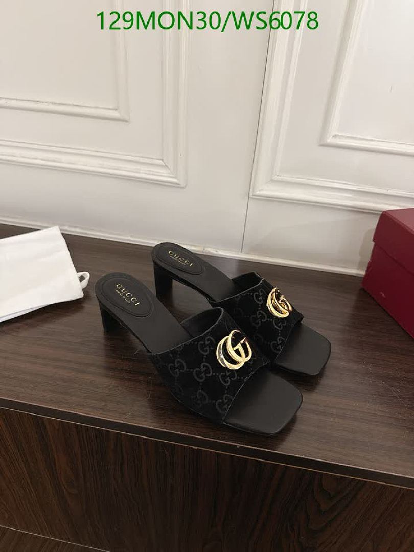 Gucci-Women Shoes Code: WS6078 $: 129USD