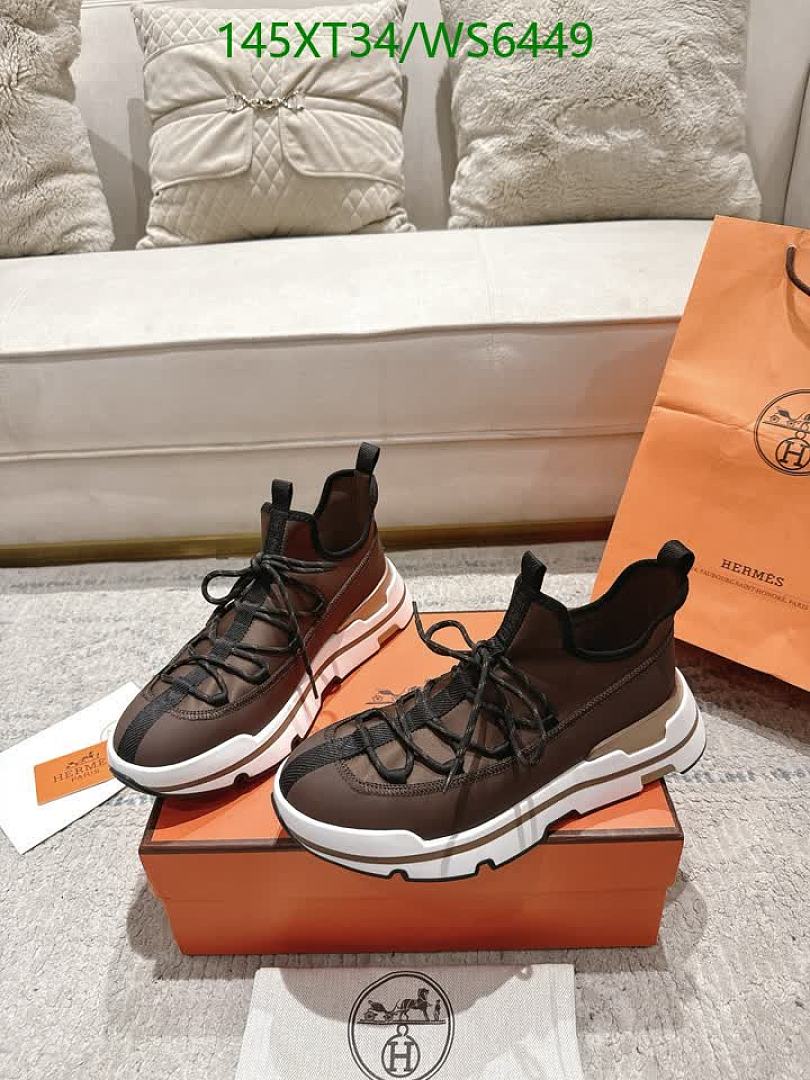 Hermes-Men shoes Code: WS6449 $: 145USD