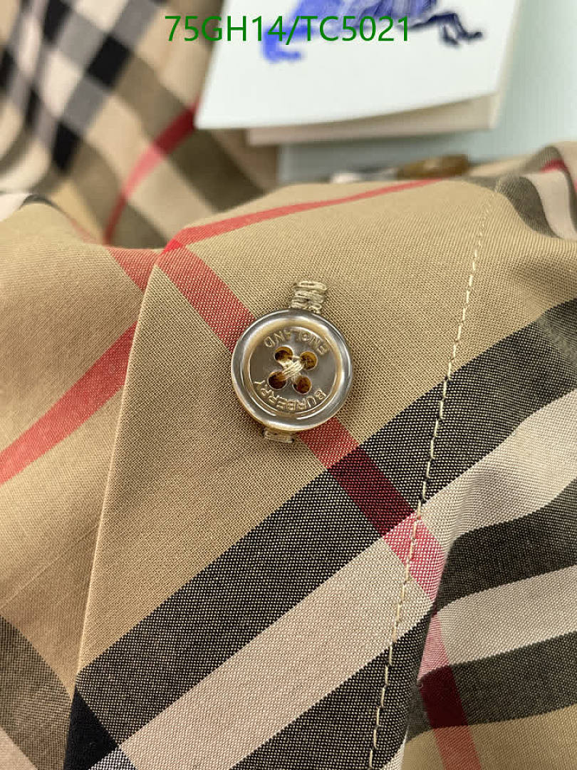 Burberry-Clothing Code: TC5021 $: 75USD