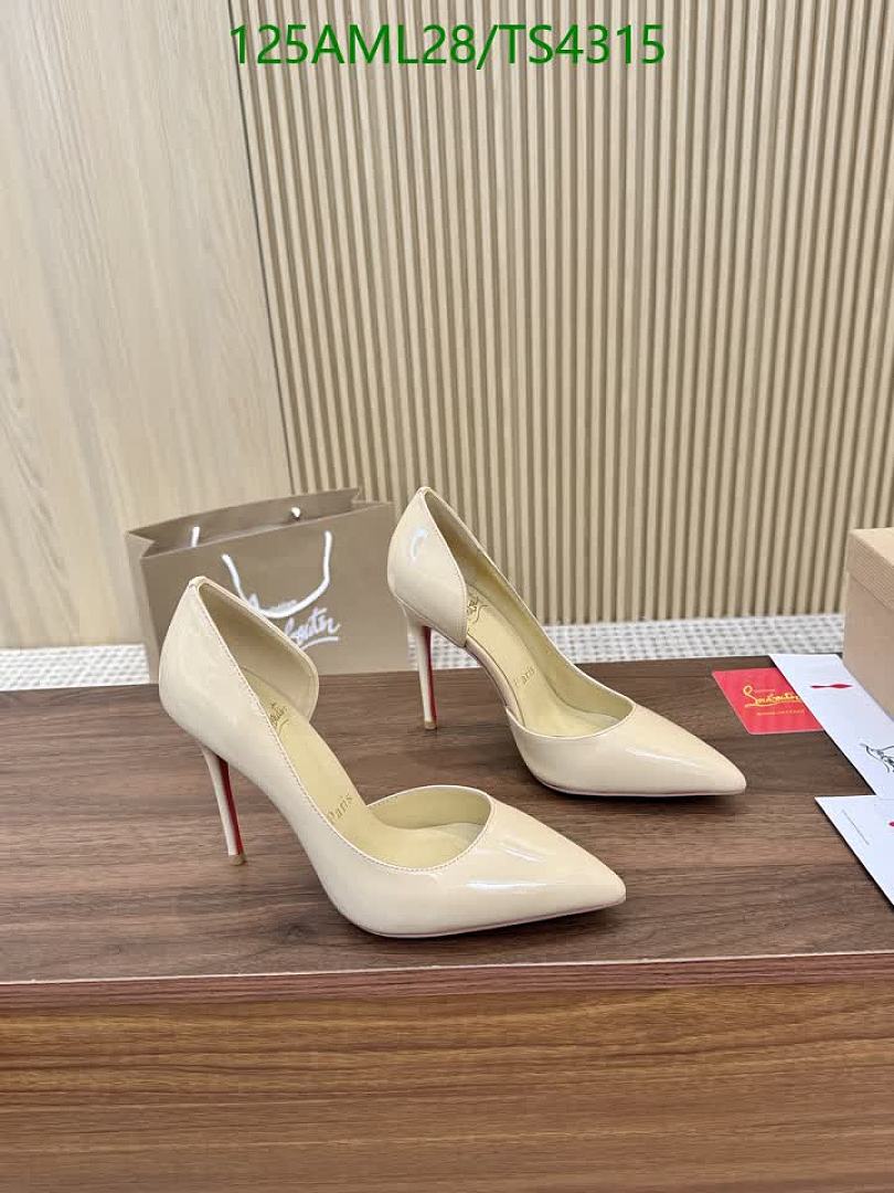 Christian Louboutin-Women Shoes Code: TS4315 $: 125USD