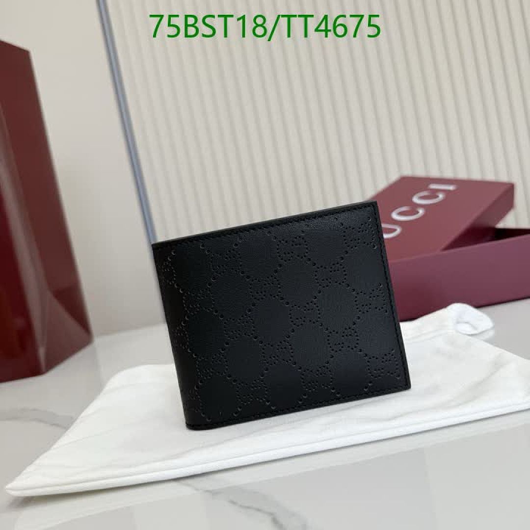 Gucci-Wallet Mirror Quality Code: TT4675 $: 75USD