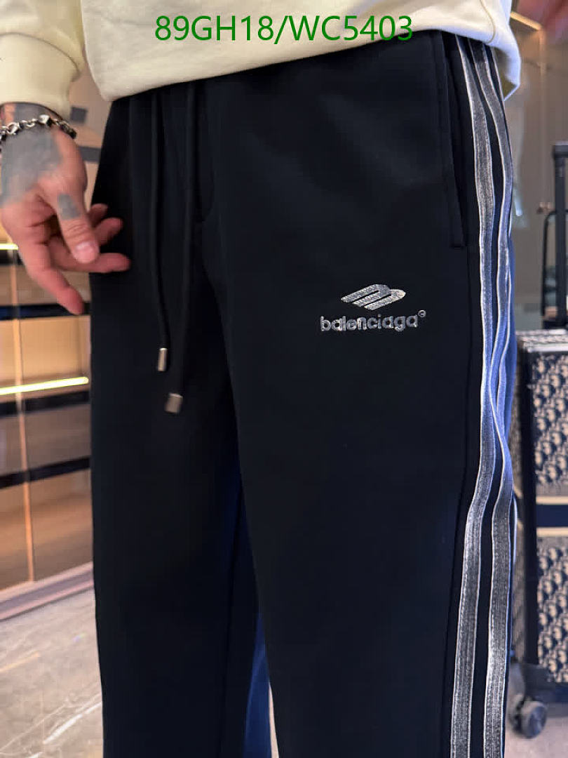 Balenciaga-Clothing Code: WC5403 $: 89USD