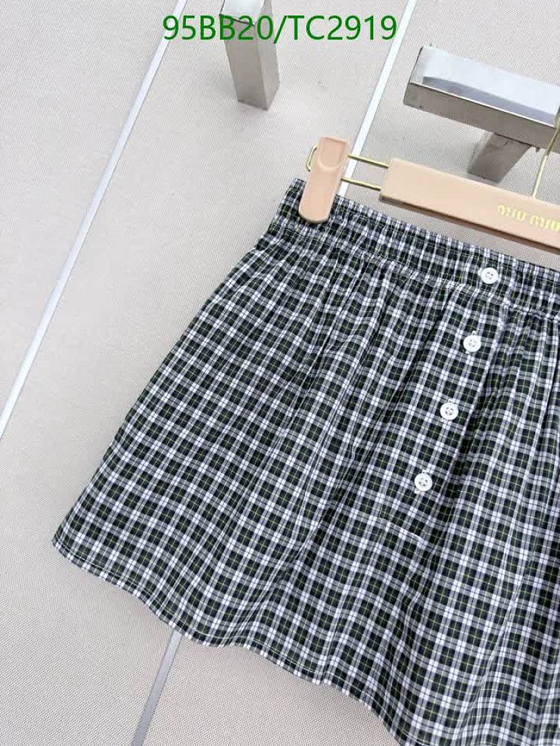 Miu Miu-Clothing Code: TC2919 $: 95USD