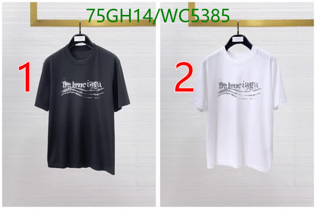 Balenciaga-Clothing Code: WC5385 $: 75USD