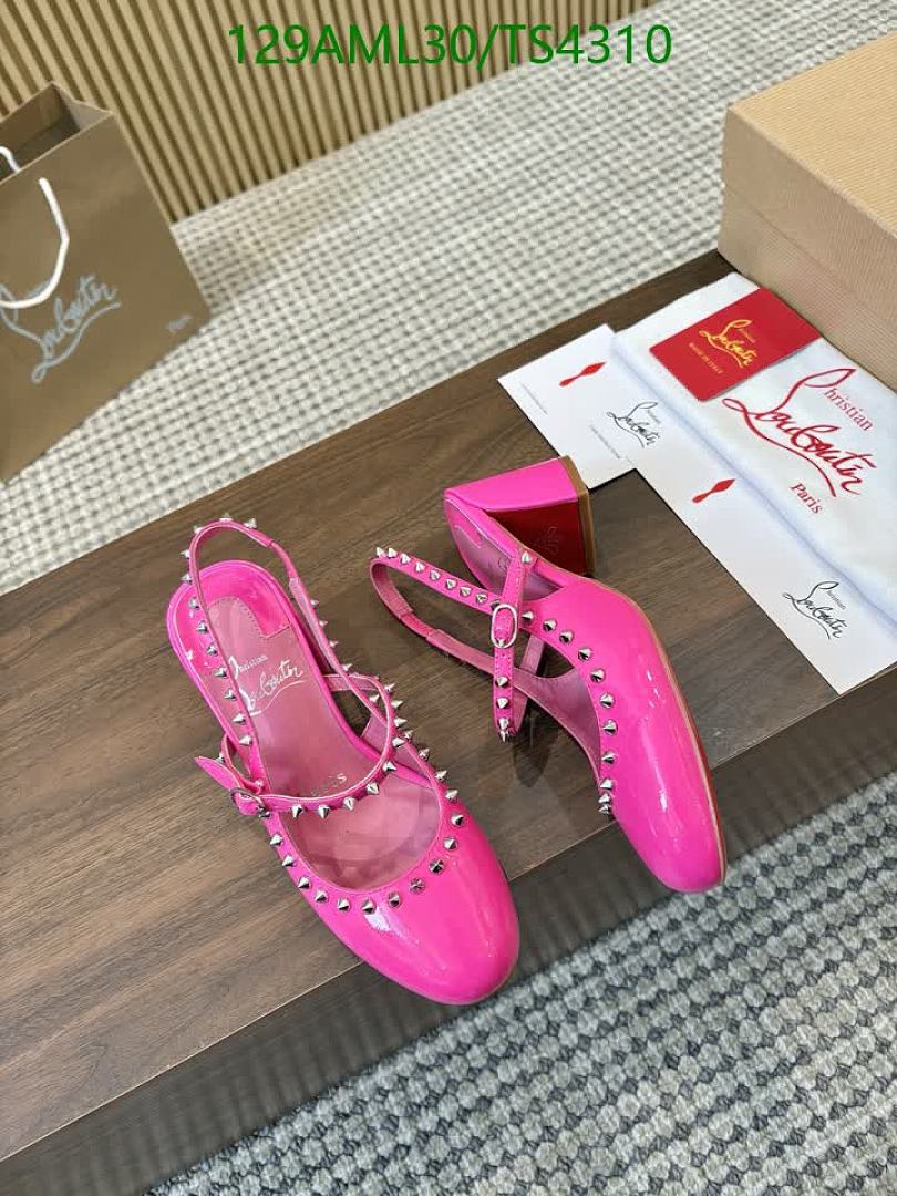 Christian Louboutin-Women Shoes Code: TS4310 $: 129USD