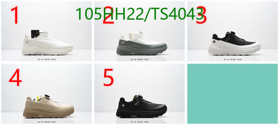 Descente-Men shoes Code: TS4043 $: 105USD