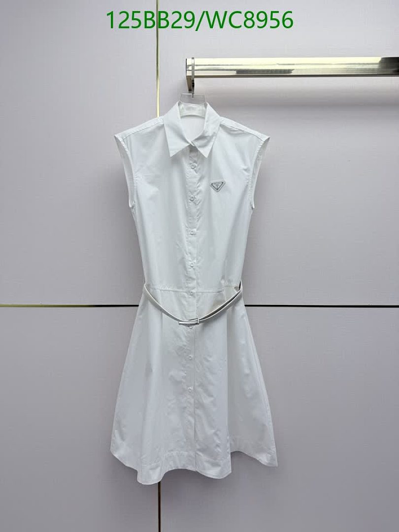 Prada-Clothing Code: WC8956 $: 125USD