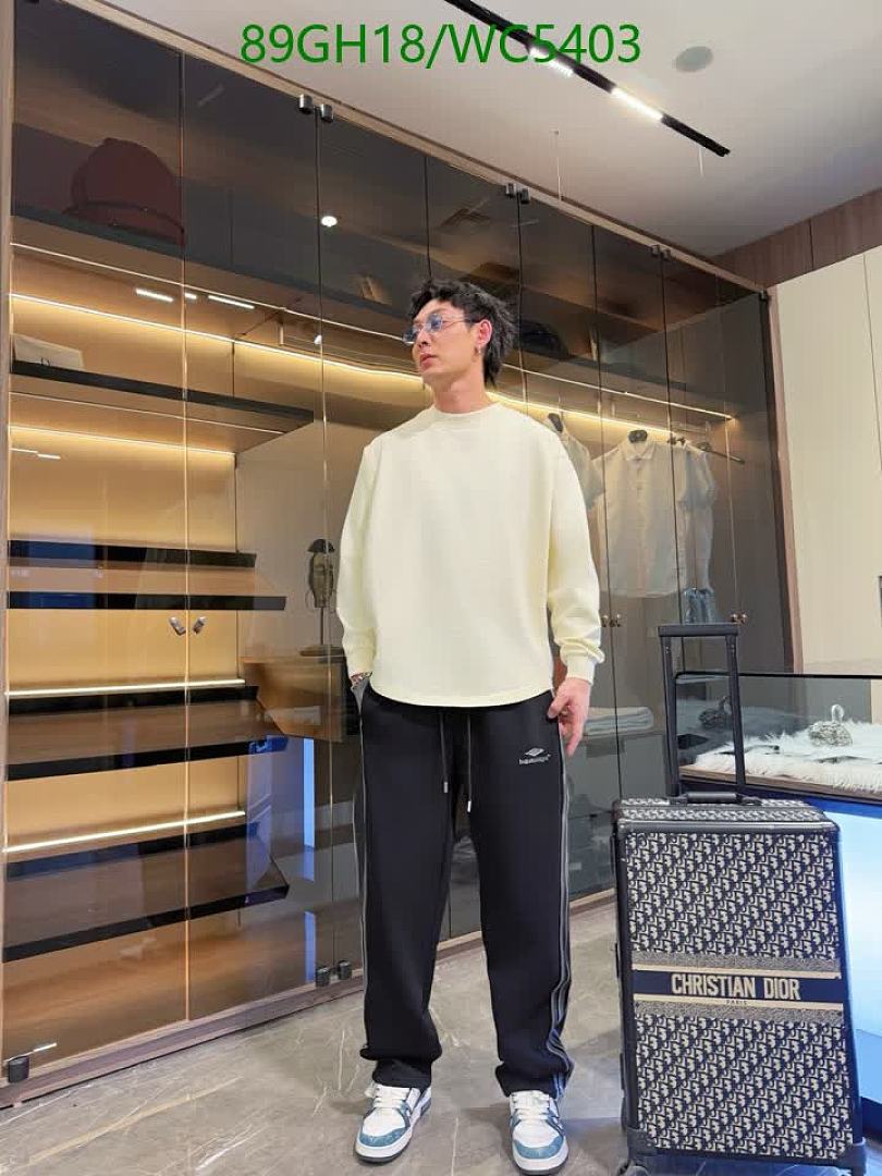 Balenciaga-Clothing Code: WC5403 $: 89USD