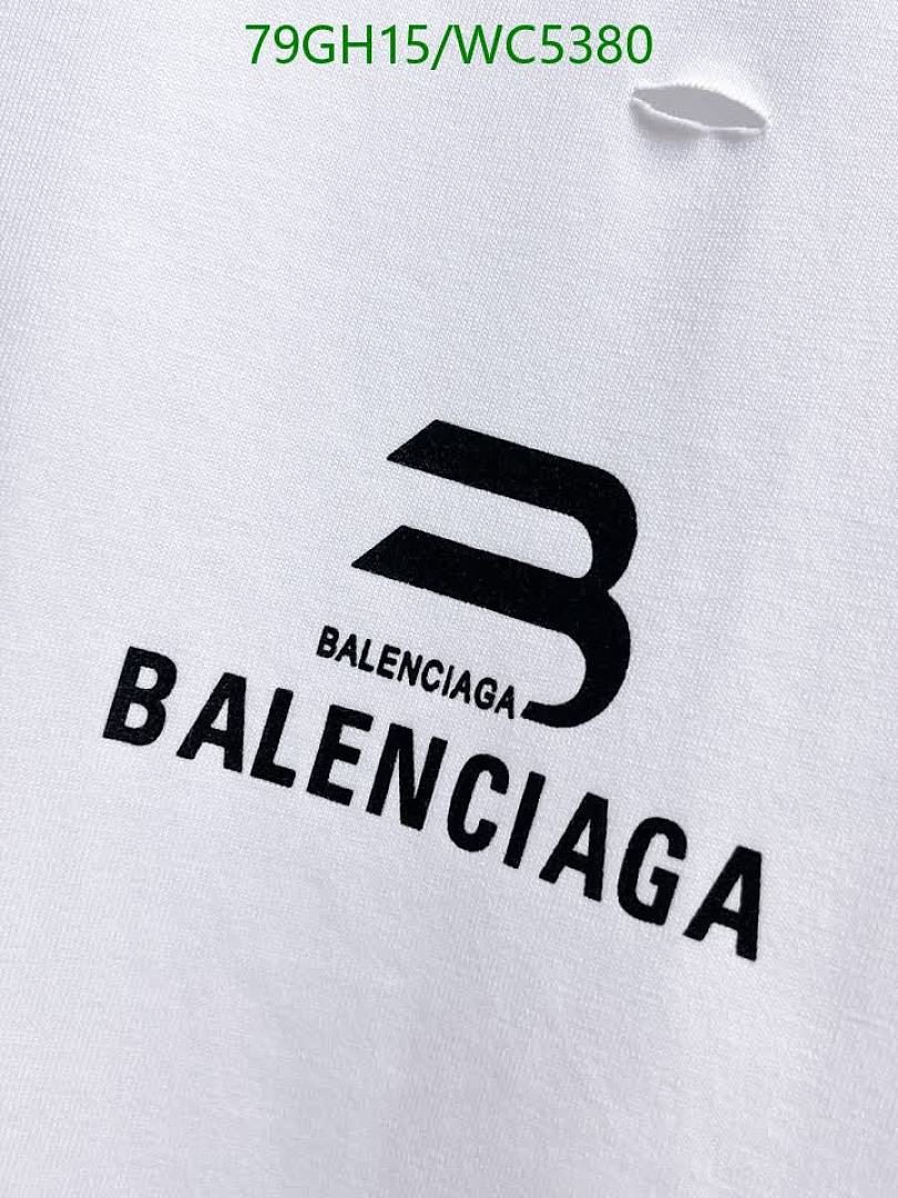 Balenciaga-Clothing Code: WC5380 $: 79USD