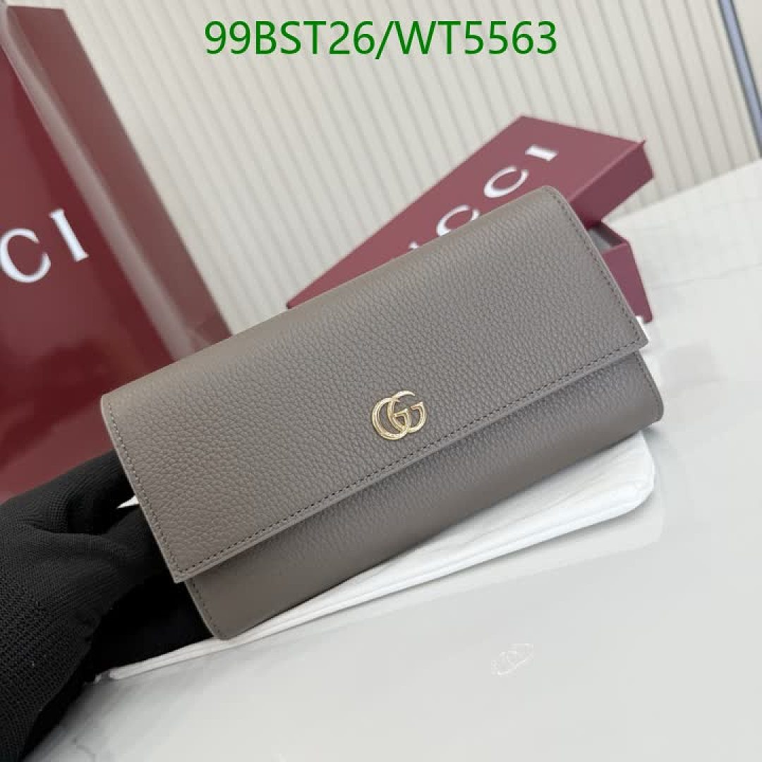 Gucci-Wallet Mirror Quality Code: WT5563 $: 99USD