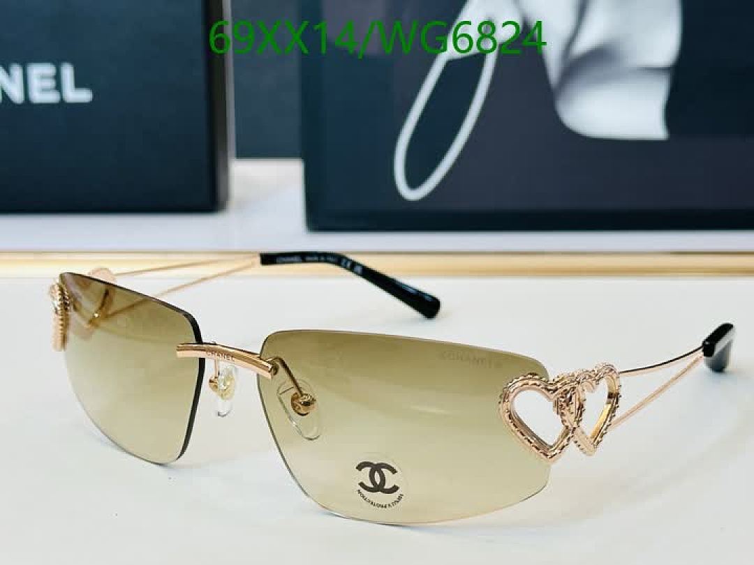 Chanel-Glasses Code: WG6824 $: 69USD