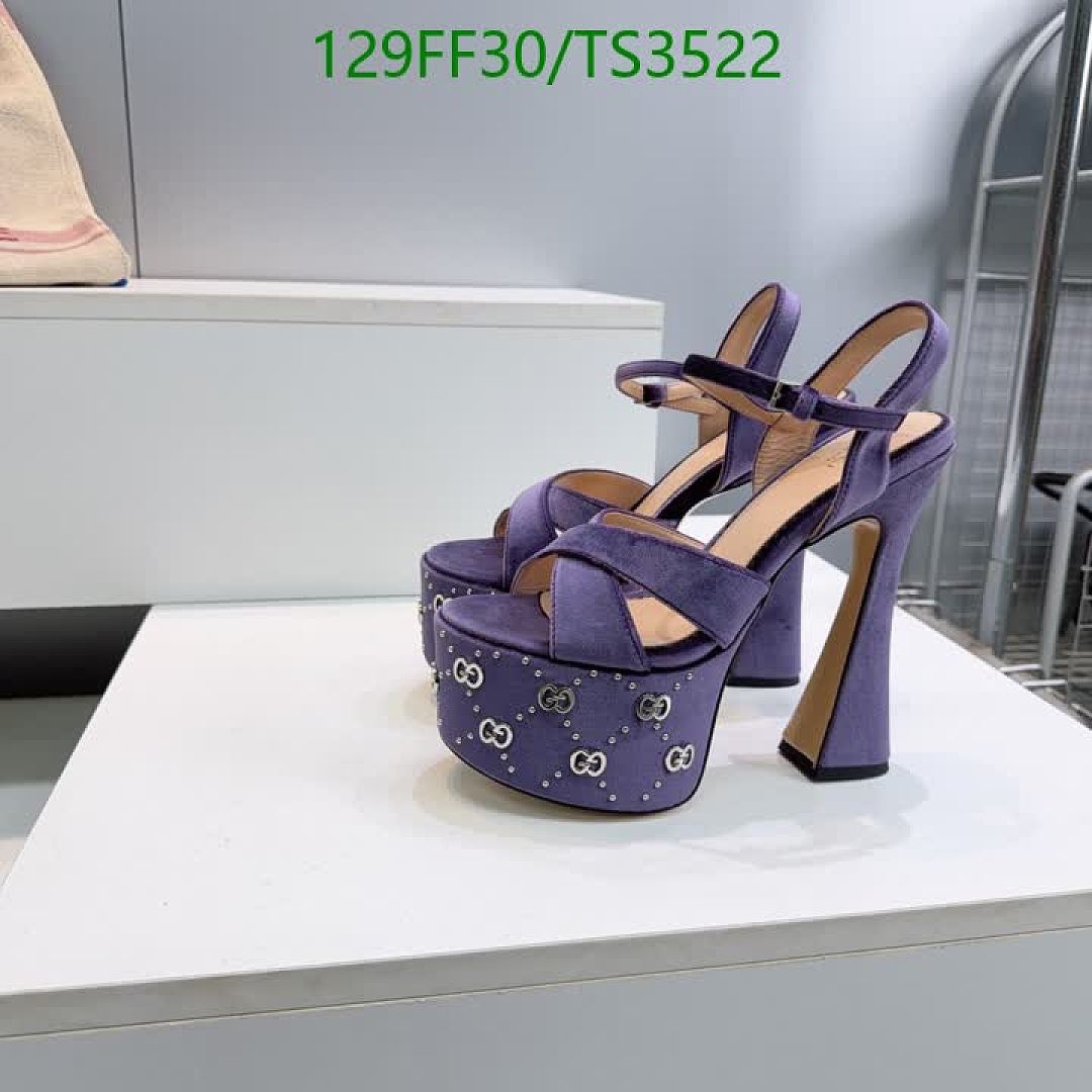 Gucci-Women Shoes Code: TS3522 $: 129USD