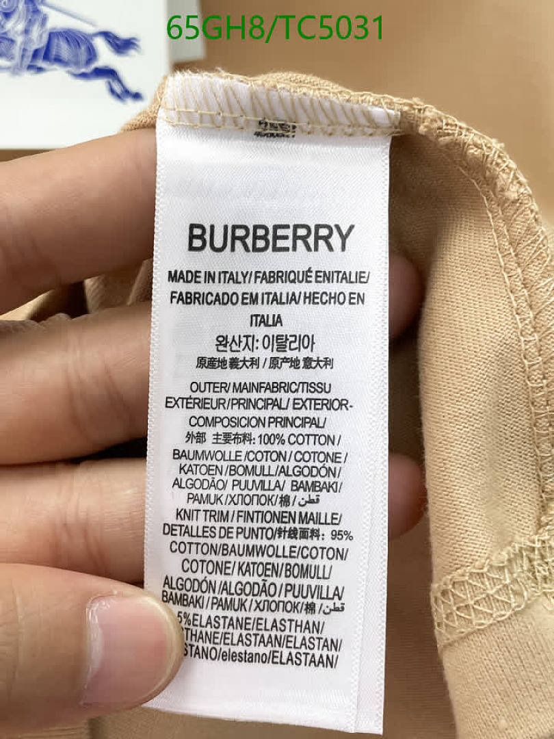 Burberry-Clothing Code: TC5031 $: 65USD