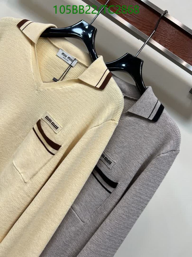 Miu Miu-Clothing Code: TC2868 $: 105USD