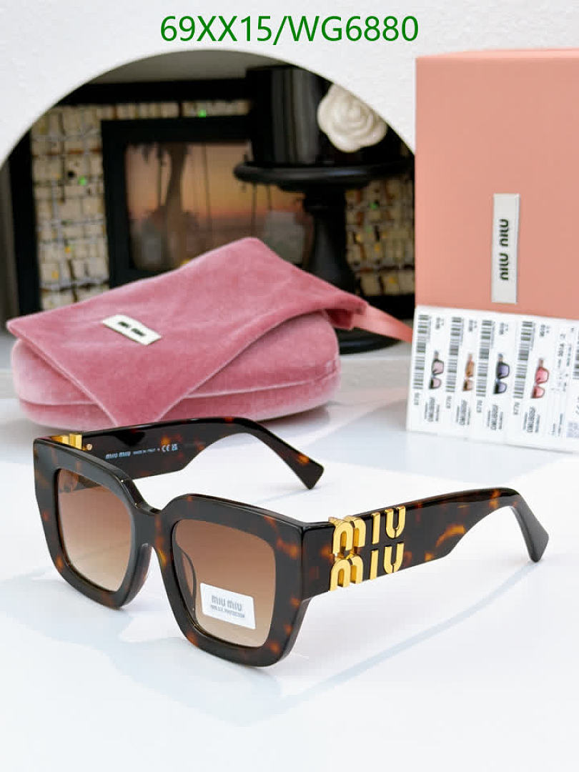Miu Miu-Glasses Code: WG6880 $: 69USD