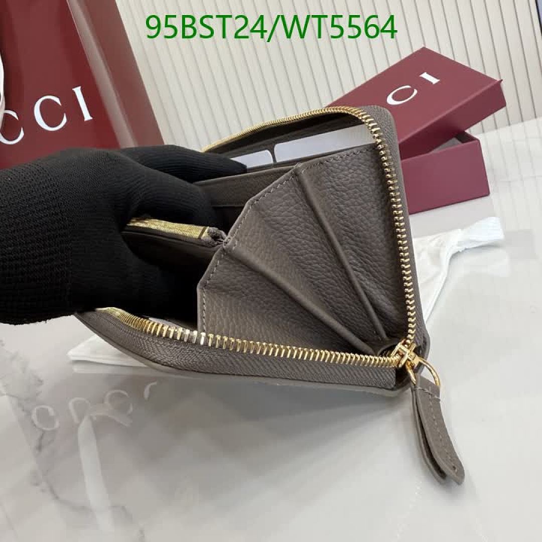 Gucci-Wallet Mirror Quality Code: WT5564 $: 95USD