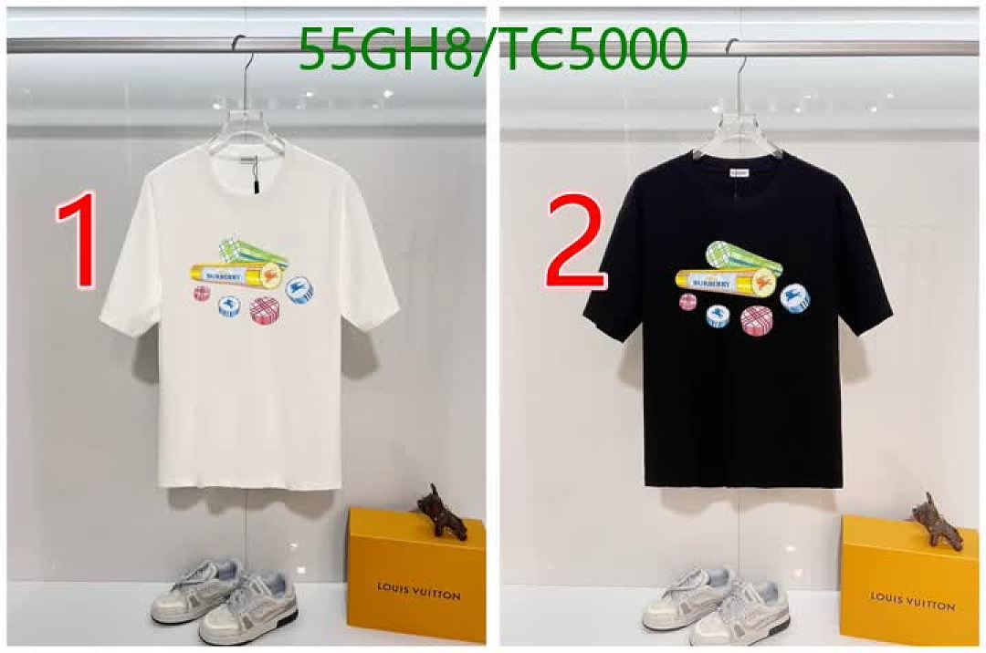 Burberry-Clothing Code: TC5000 $: 55USD