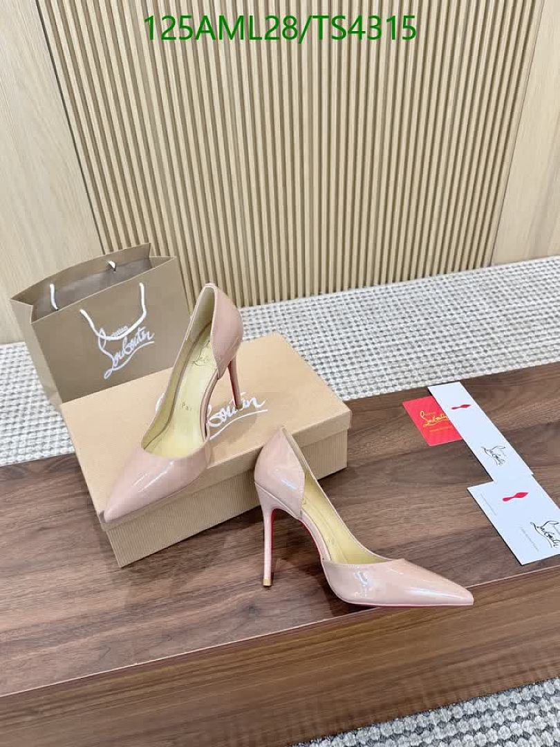 Christian Louboutin-Women Shoes Code: TS4315 $: 125USD