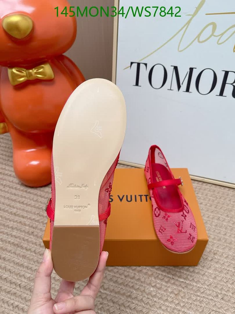 LV-Women Shoes Code: WS7842 $: 145USD