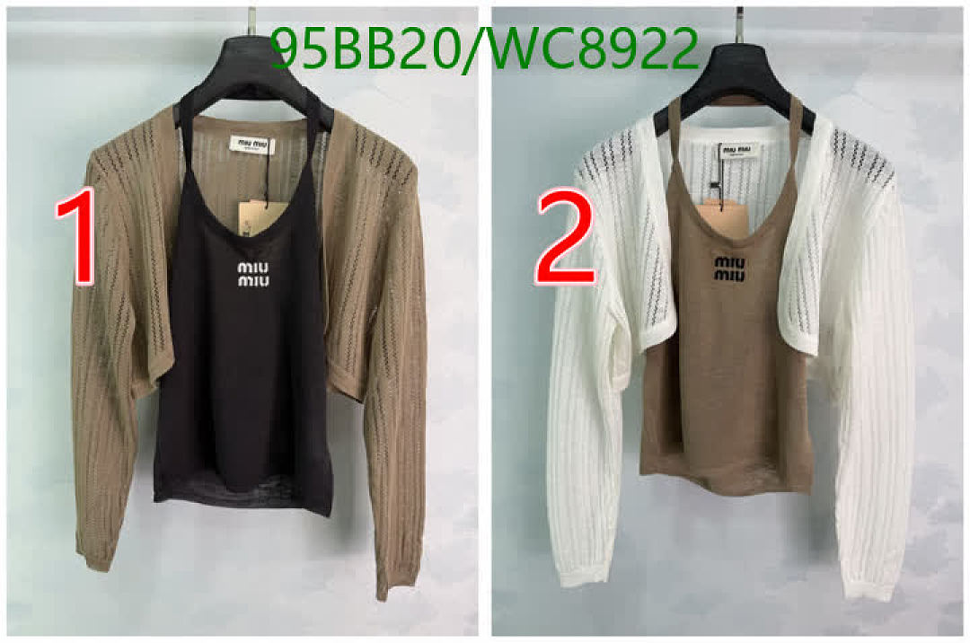 Miu Miu-Clothing Code: WC8922 $: 95USD