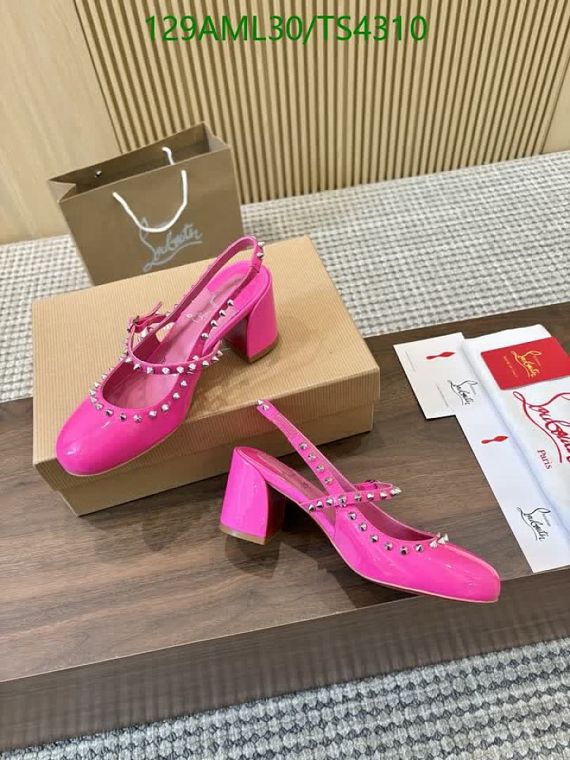 Christian Louboutin-Women Shoes Code: TS4310 $: 129USD