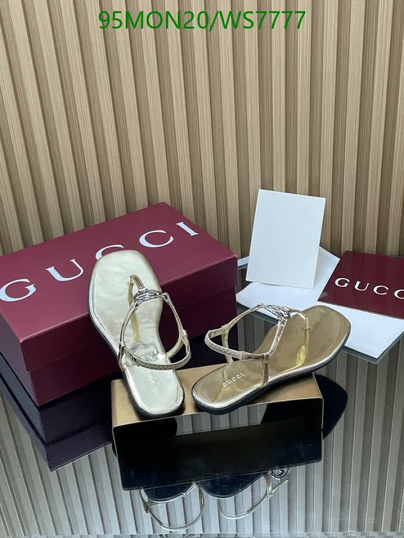 Gucci-Women Shoes Code: WS7777 $: 95USD