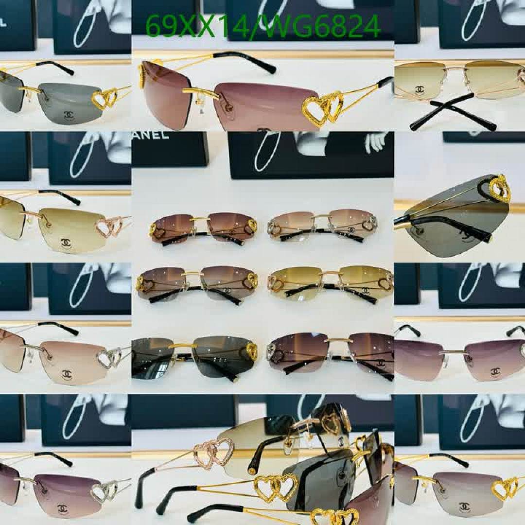 Chanel-Glasses Code: WG6824 $: 69USD