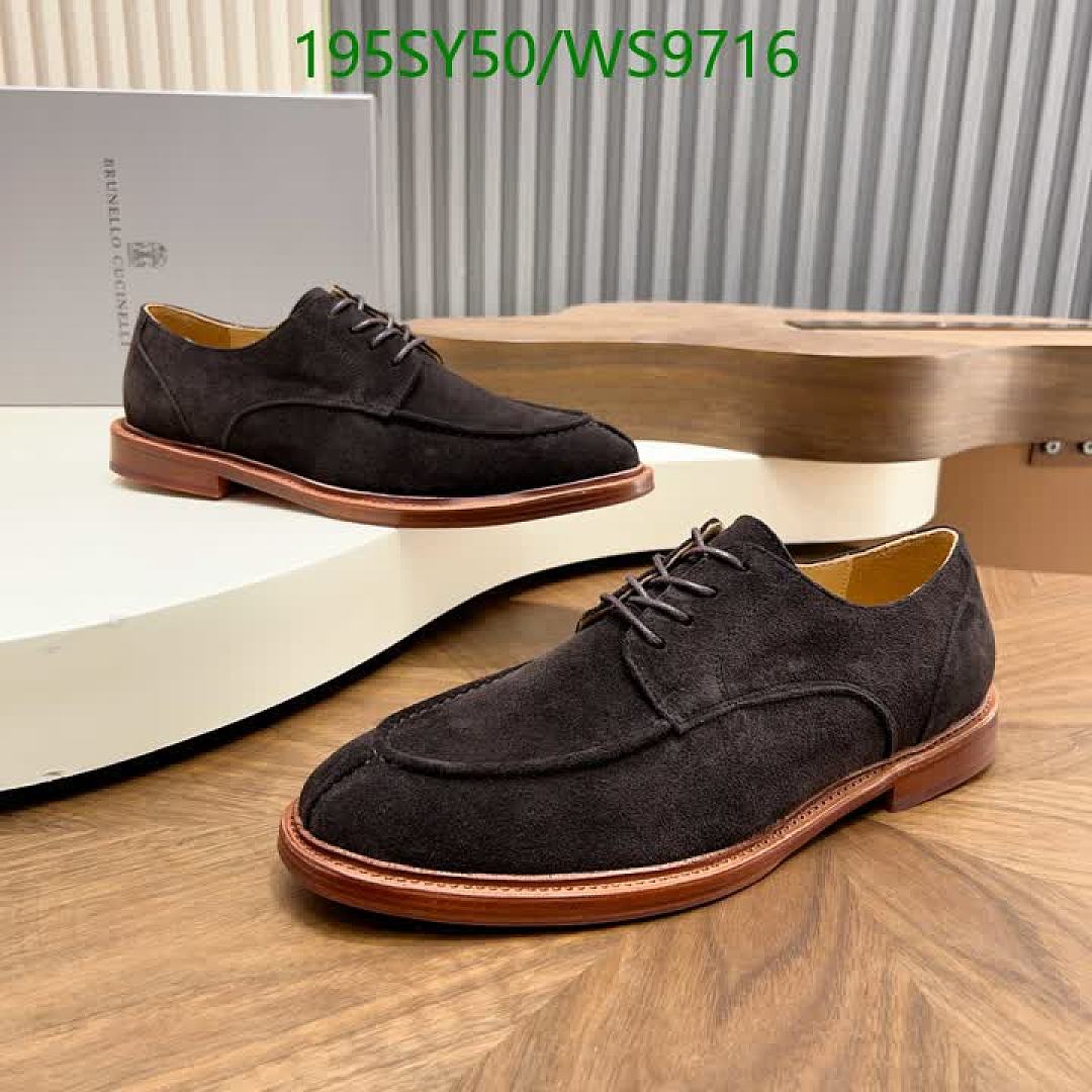 Brunello Cucinelli-Men shoes Code: WS9716 $: 195USD