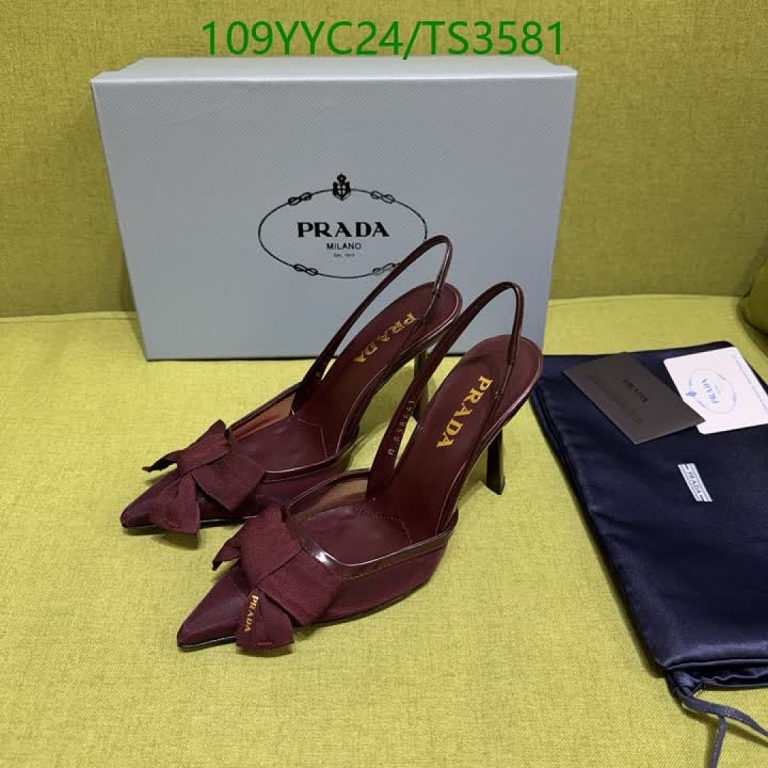 Prada-Women Shoes Code: TS3581 $: 109USD