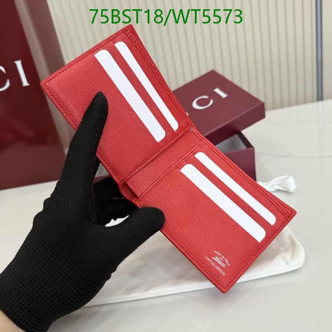 Gucci-Wallet Mirror Quality Code: WT5573 $: 75USD