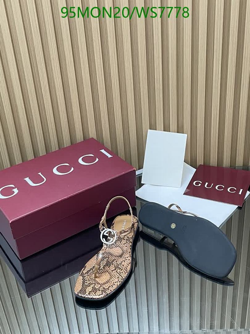 Gucci-Women Shoes Code: WS7778 $: 95USD