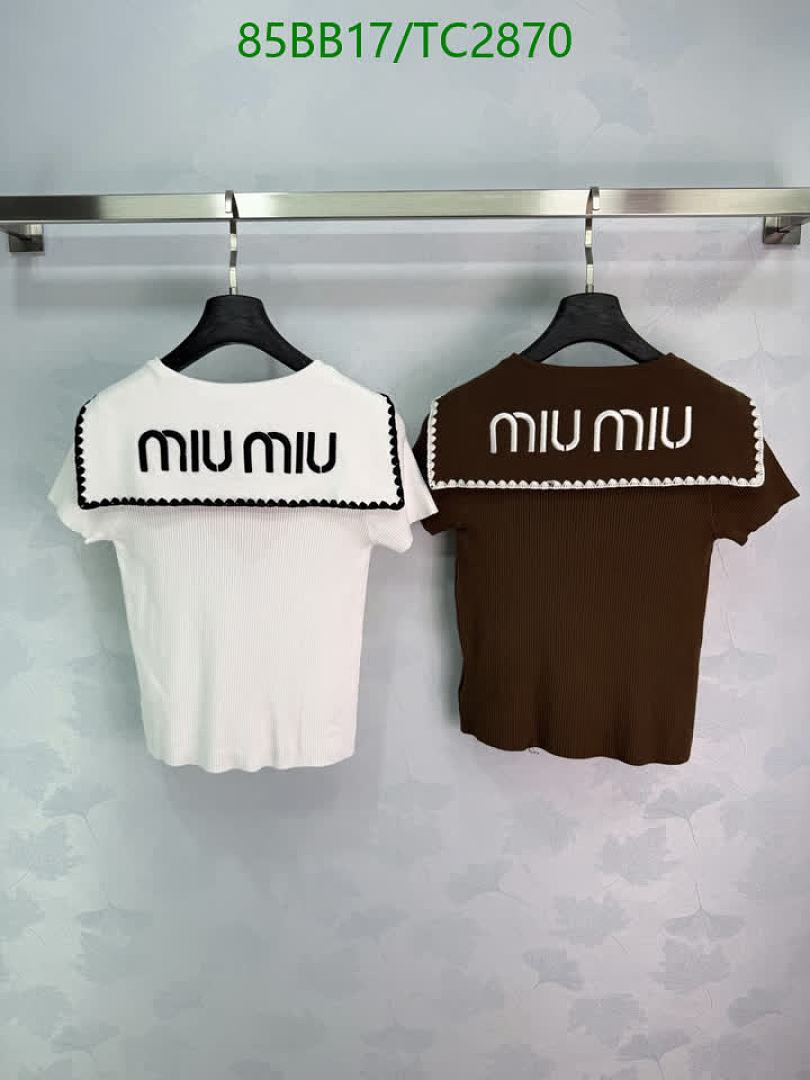 Miu Miu-Clothing Code: TC2870 $: 85USD