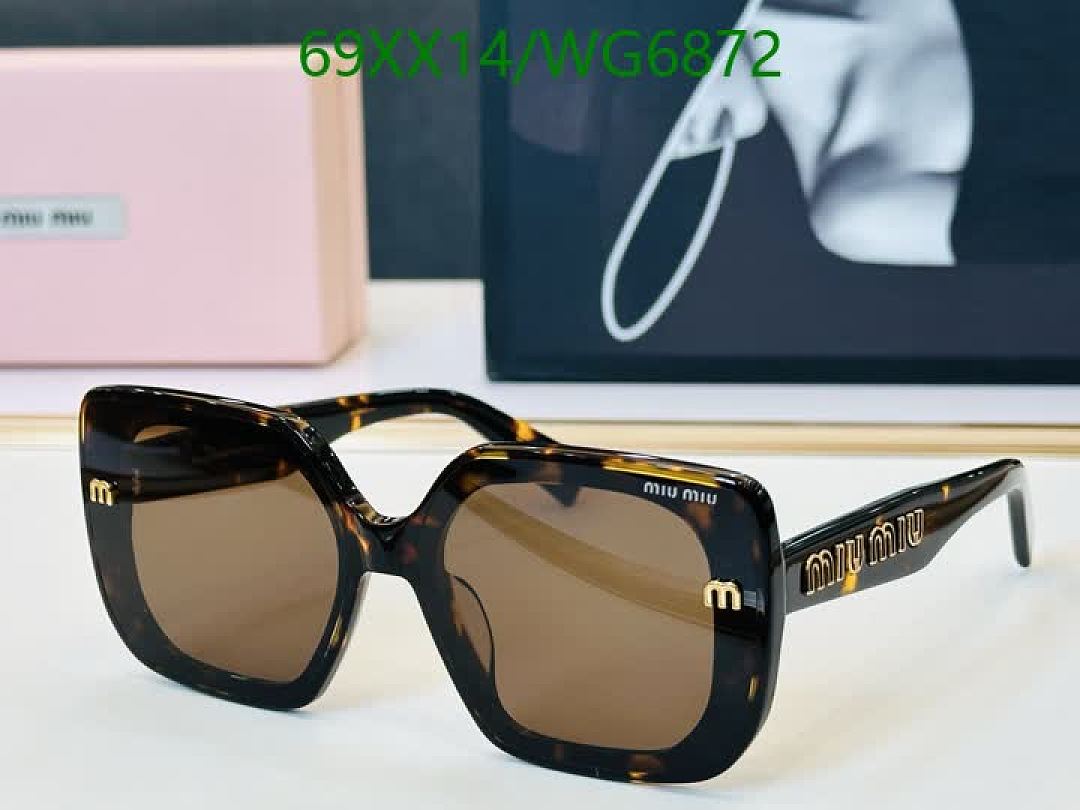Miu Miu-Glasses Code: WG6872 $: 69USD