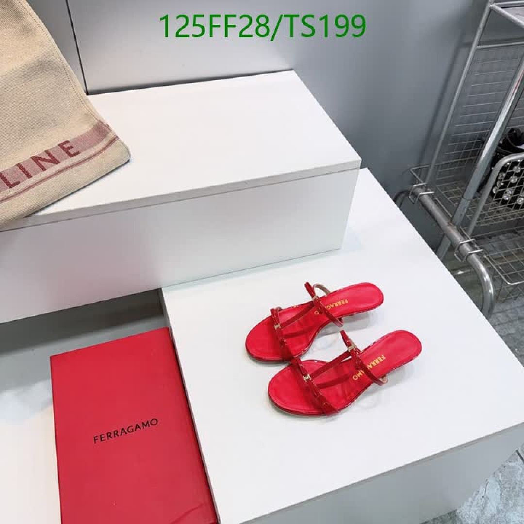 Ferragamo-Women Shoes Code: TS199 $: 125USD