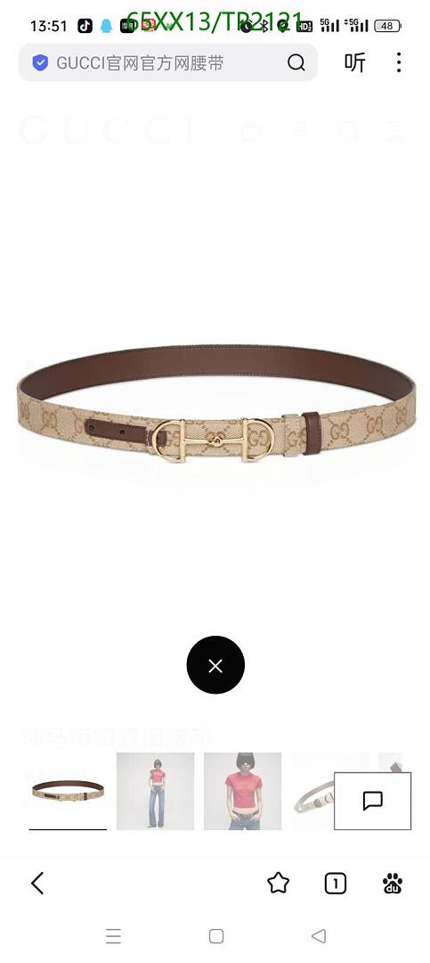 Gucci-Belts Code: TP2121 $: 65USD