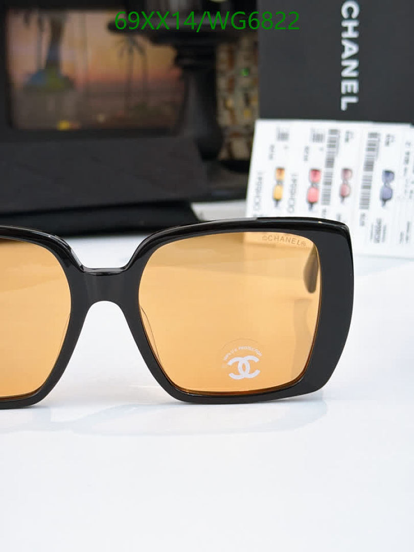Chanel-Glasses Code: WG6822 $: 69USD