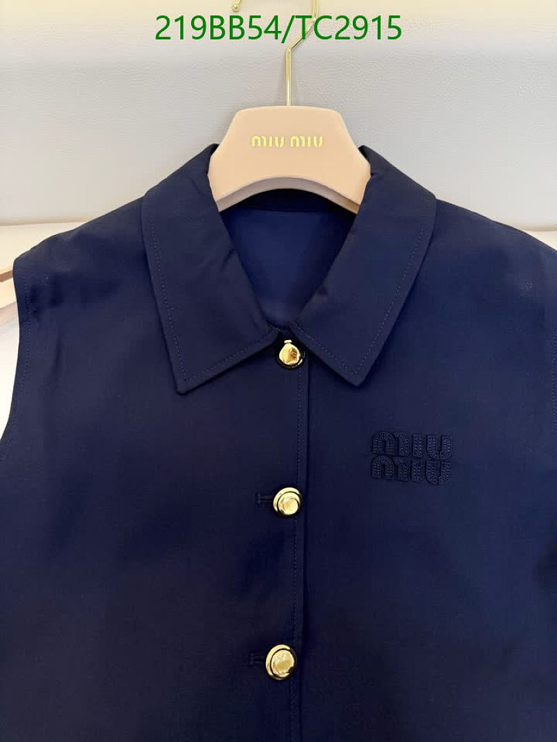 Miu Miu-Clothing Code: TC2915 $: 219USD