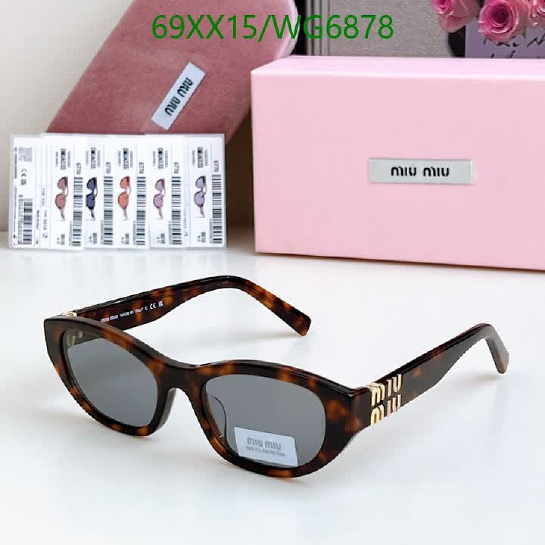 Miu Miu-Glasses Code: WG6878 $: 69USD
