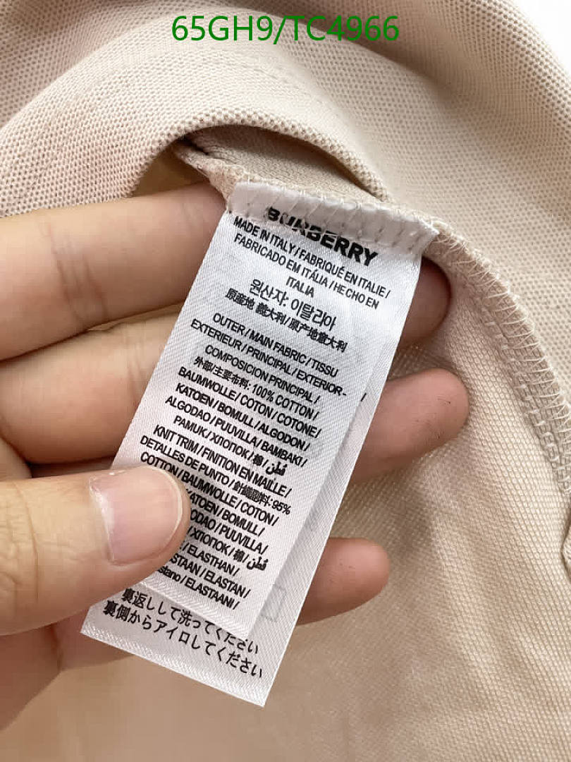 Burberry-Clothing Code: TC4966 $: 65USD