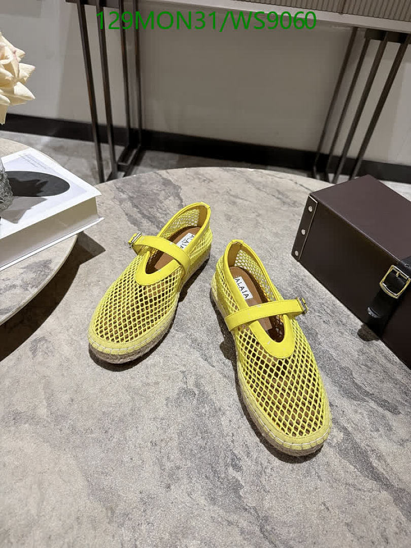 Alaia-Women Shoes Code: WS9060 $: 129USD