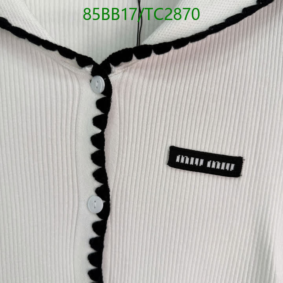 Miu Miu-Clothing Code: TC2870 $: 85USD