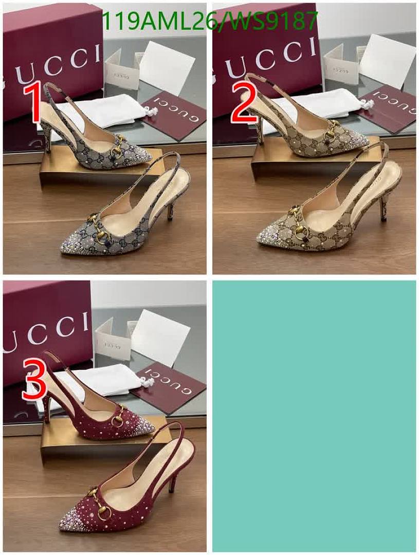 Gucci-Women Shoes Code: WS9187 $: 119USD