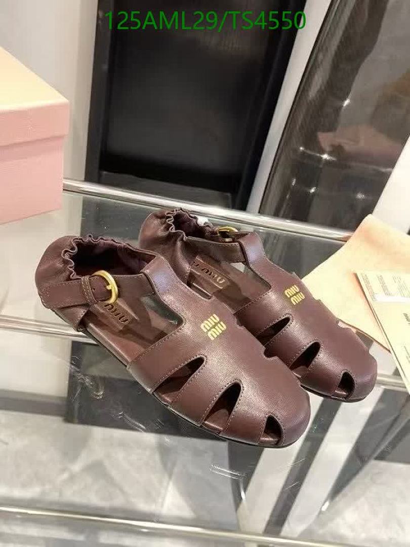 Miu Miu-Women Shoes Code: TS4550 $: 125USD
