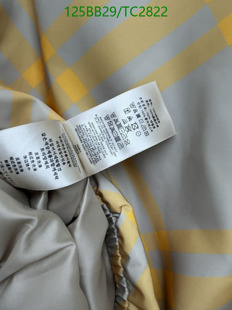 Burberry-Clothing Code: TC2822 $: 125USD