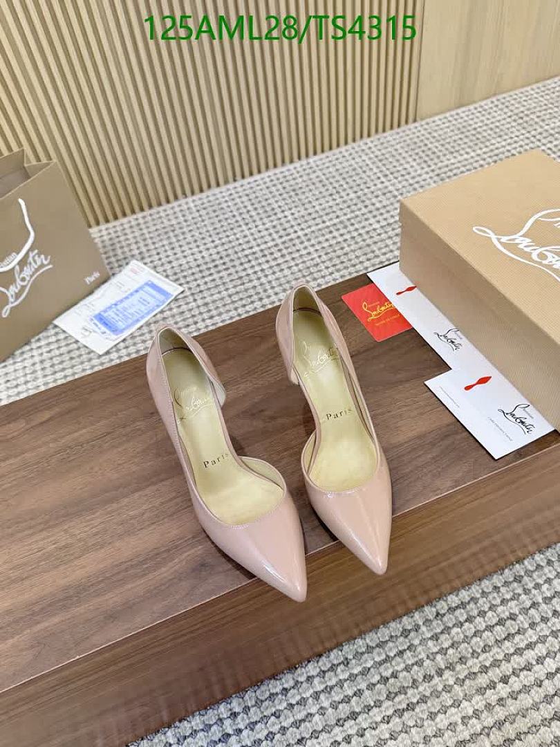 Christian Louboutin-Women Shoes Code: TS4315 $: 125USD