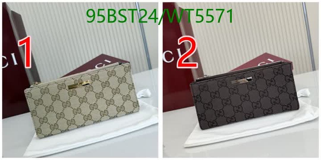 Gucci-Wallet Mirror Quality Code: WT5571 $: 95USD