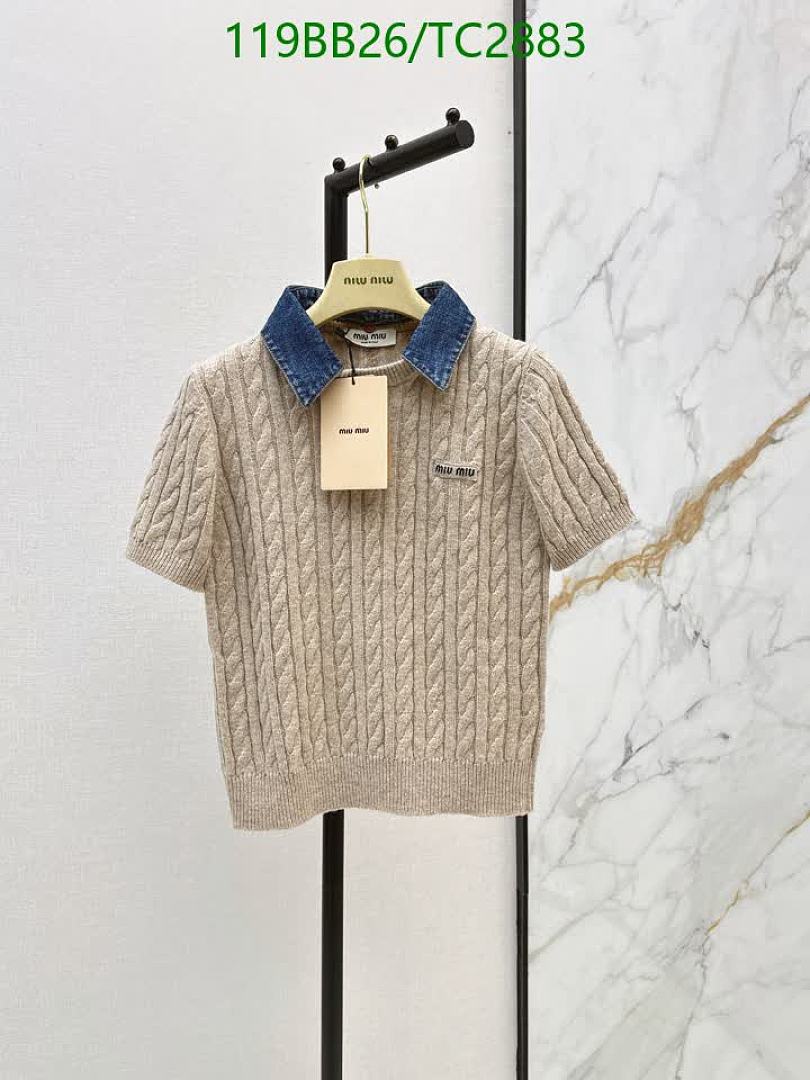 Miu Miu-Clothing Code: TC2883 $: 119USD