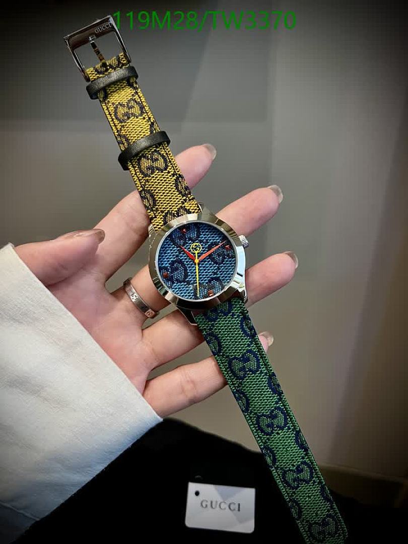 Gucci-Watch-4A Quality Code: TW3370 $: 119USD