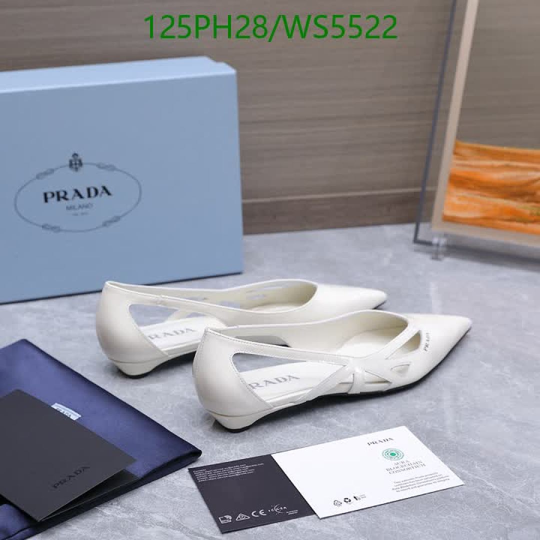 Prada-Women Shoes Code: WS5522 $: 125USD